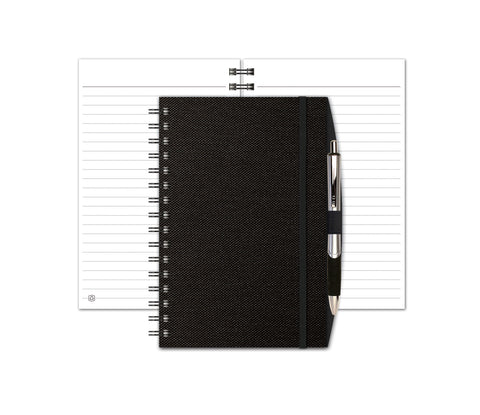 Industrial Metallic Seminar Pad with Penport & Pen JournalBooks®